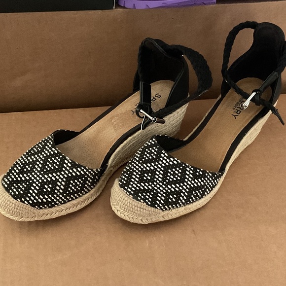 SPERRY Top slider Wedge Sandals - Picture 1 of 6